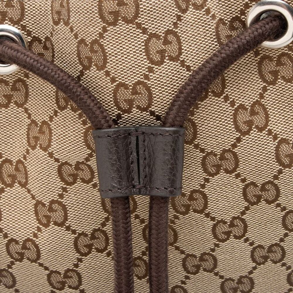 Gucci GG Canvas Drawstring Backpack - Picture 10 of 13